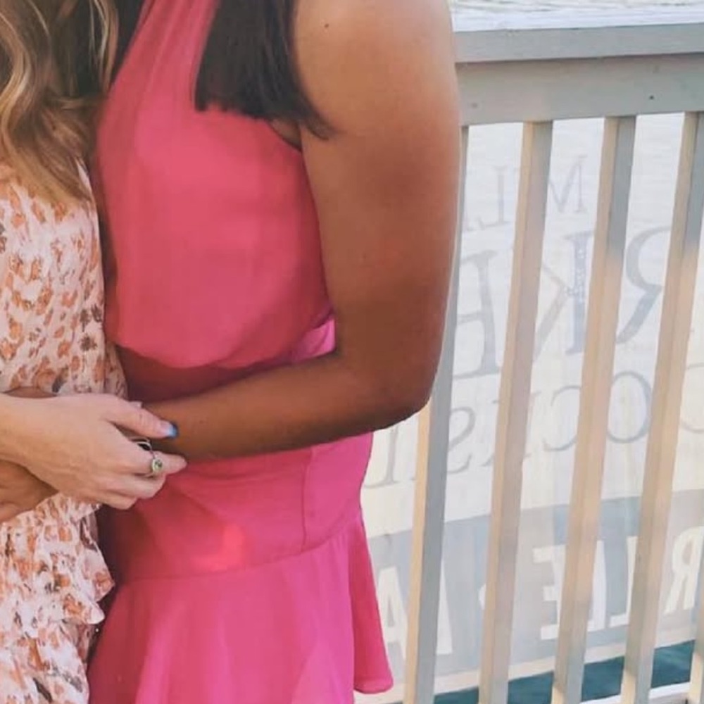 Pink Sleeveless Dress
